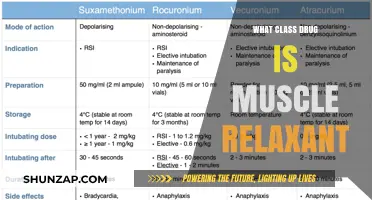Understanding Muscle Relaxants: Classification and Drug Category Explained