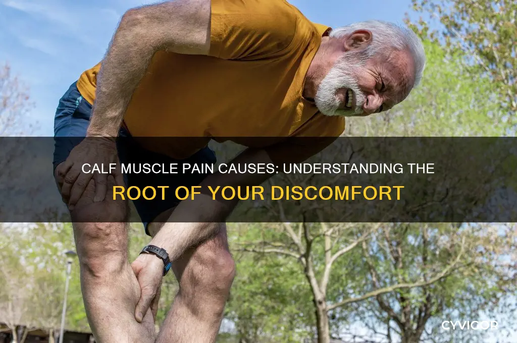 what could cause pain in calf muscle