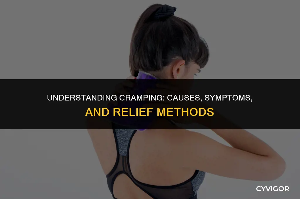 what cramping means