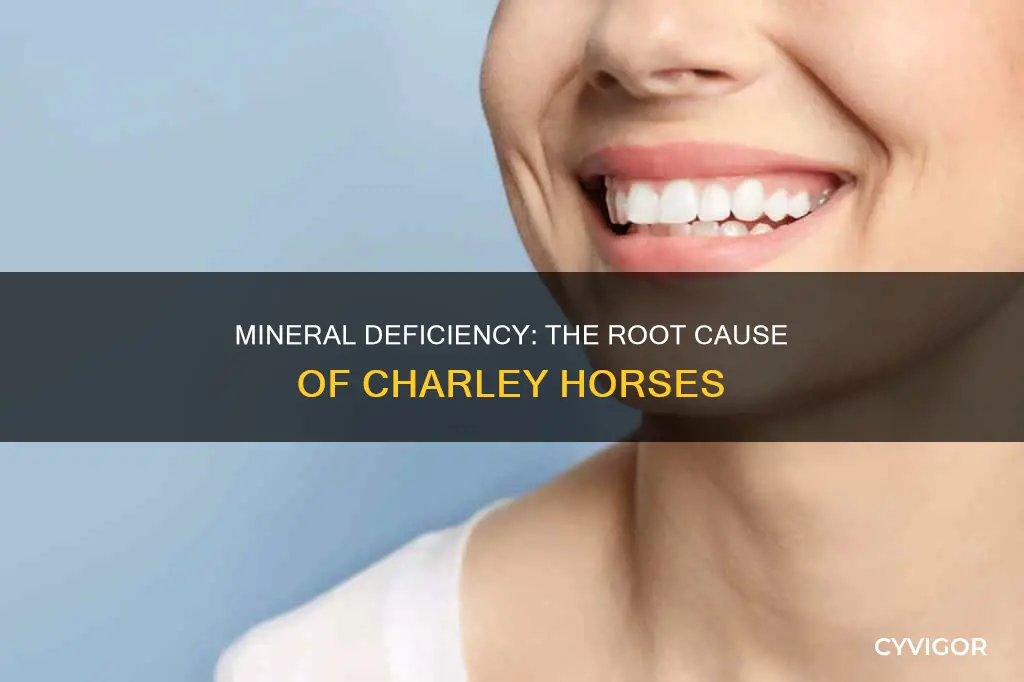 what deficiency causes charley horses