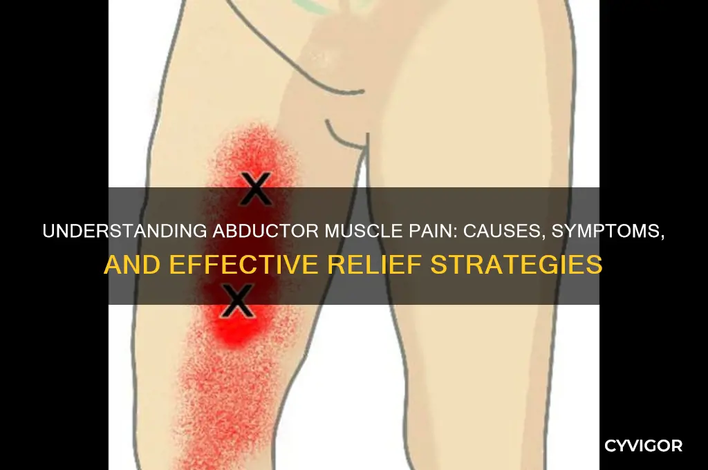what dies abducter muscle pain do