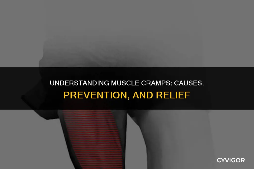what direction is a muscle cramp in
