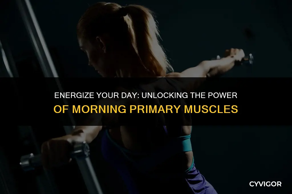 what do good mornings primary muscles