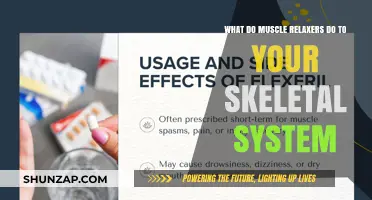 Muscle Relaxers and Their Impact on Skeletal System Functionality