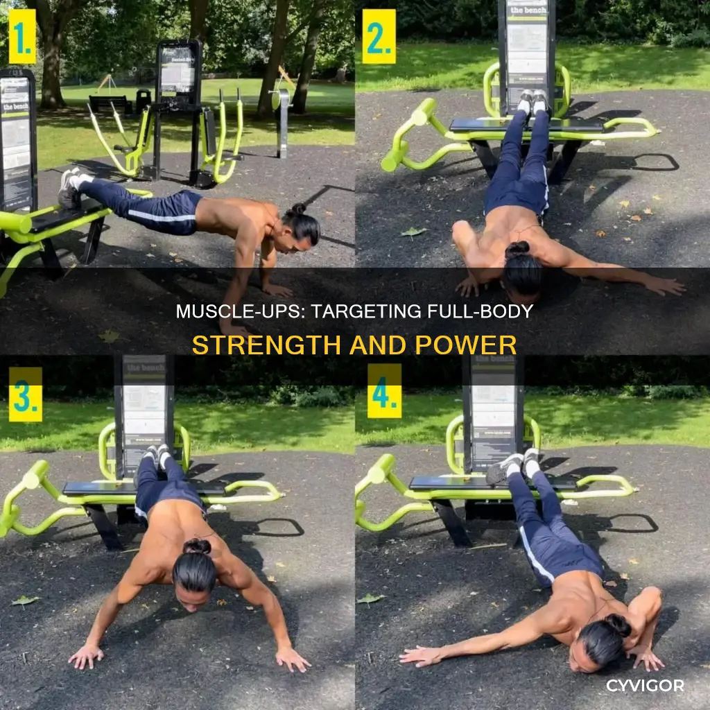 what do muscle ups target