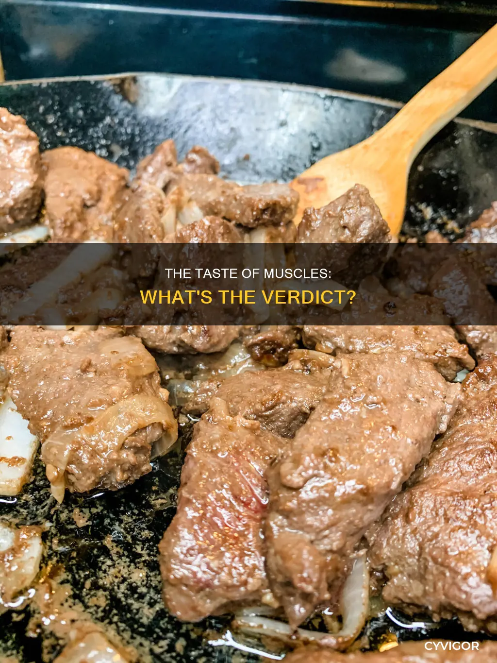 what do muscles taste like