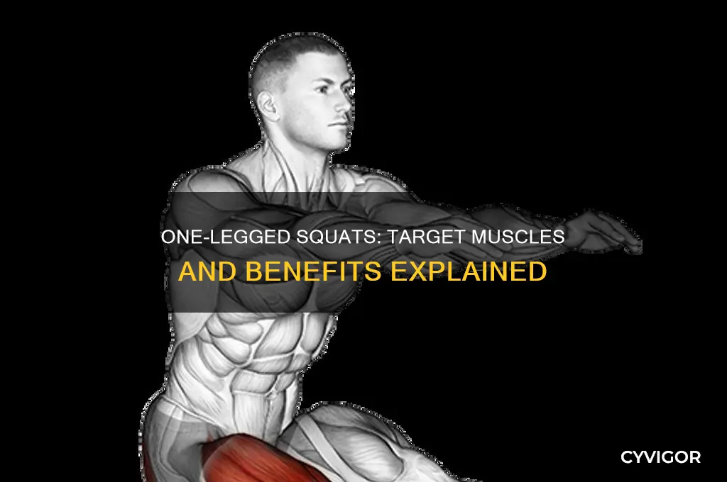 what do one legged squats work for muscles