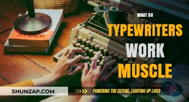 How Typewriters Engage and Strengthen Unique Muscles in Your Hands