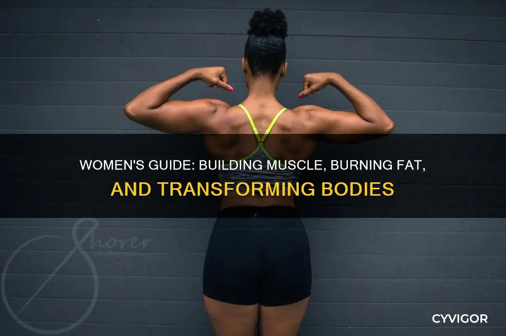 what do women to gain muscle and lose fat