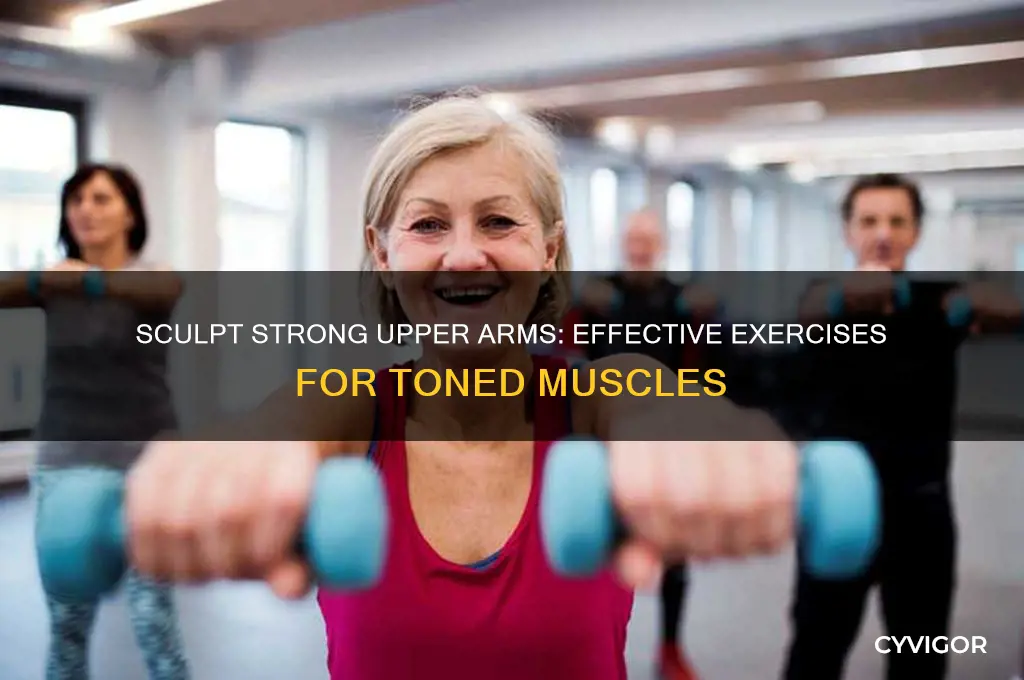 what do you do to have upper arm muscles
