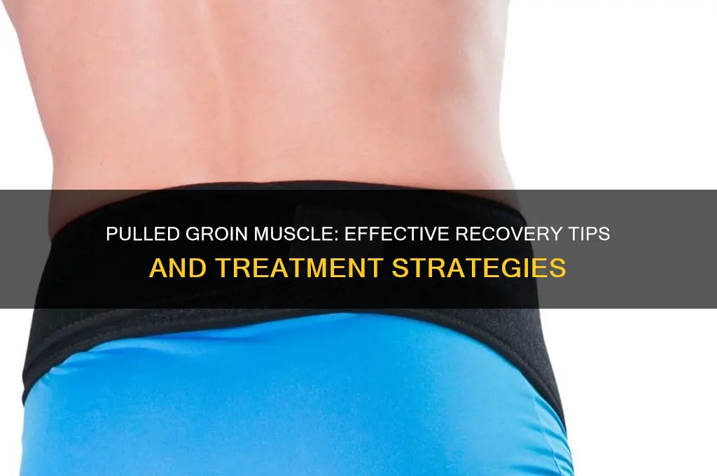 what do you do with a pulled groun muscle