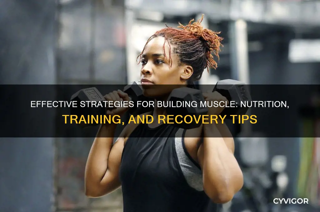 what do you need to do to gain muscle