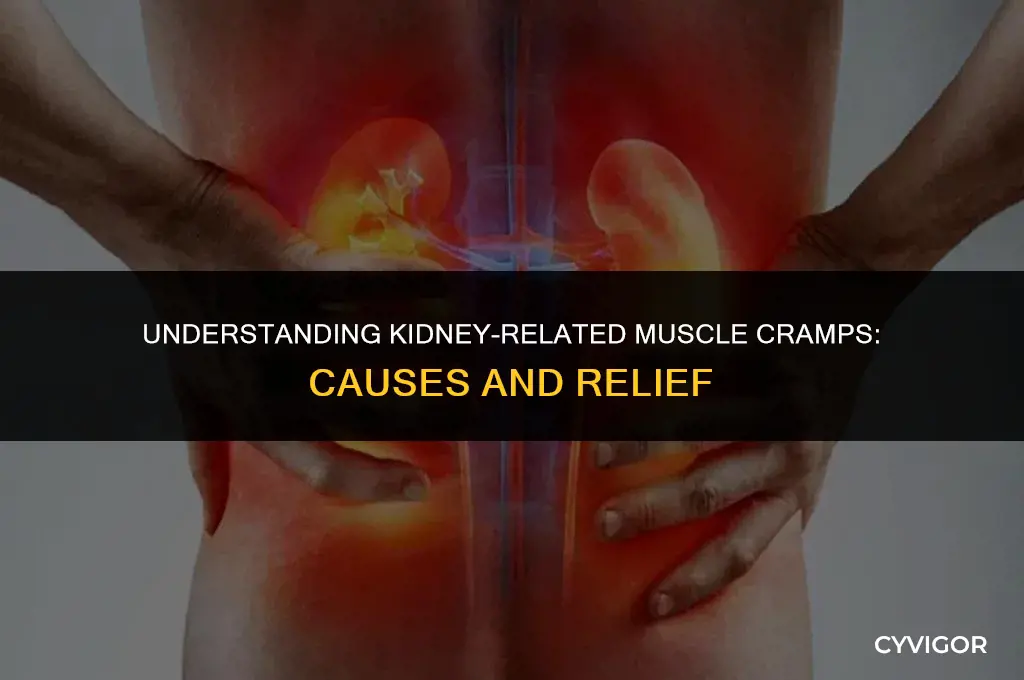 what does a muscle cramp near kidneys feel