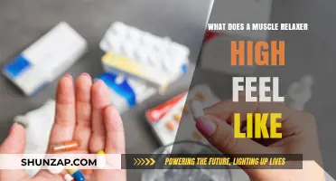 Exploring the Effects: What Does a Muscle Relaxer High Feel Like?