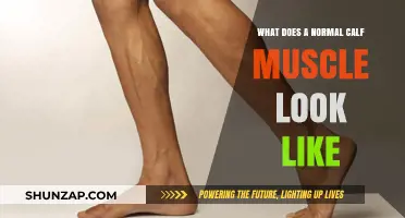 Understanding Calf Muscle Anatomy: A Visual Guide to Normal Appearance