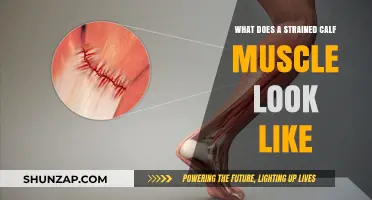 Identifying a Strained Calf Muscle: Symptoms and Appearance