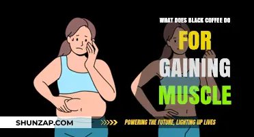 Black Coffee and Muscle Gain: Boosting Workouts Naturally