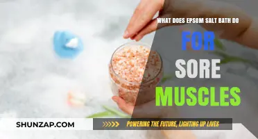 Epsom Salt Baths: Natural Relief for Sore, Aching Muscles Explained