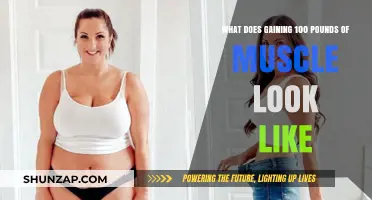 Transforming Your Physique: The Visual Impact of Gaining 100 Pounds of Muscle