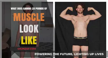 Transforming Your Physique: Visualizing 25 Pounds of Muscle Gain