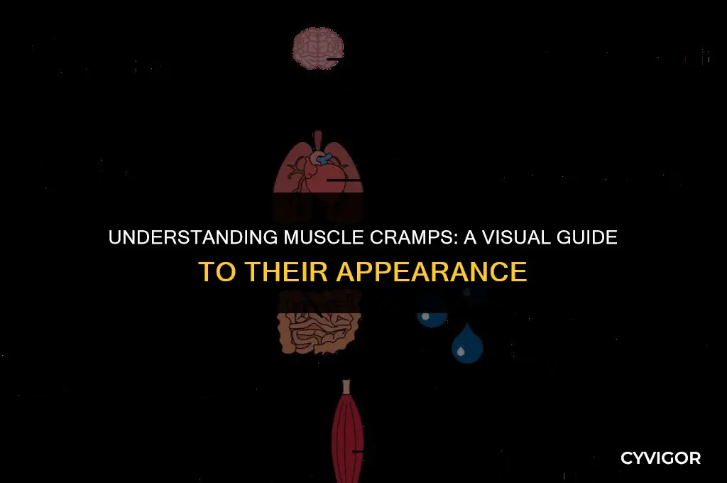 what does he muscle look like when it s cramping