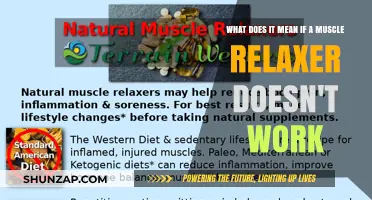 Why Your Muscle Relaxer Isn't Working: Causes and Solutions