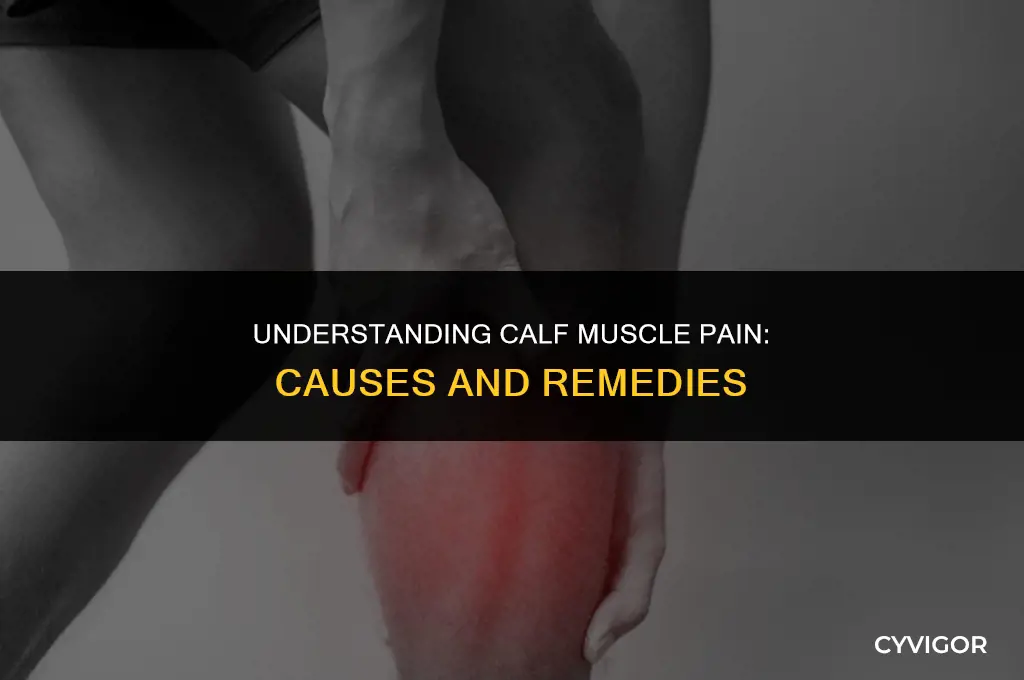 what does it mean when my calf muscle