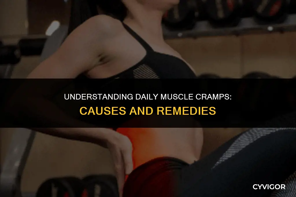 what does it mean when your having muscle cramps everyday