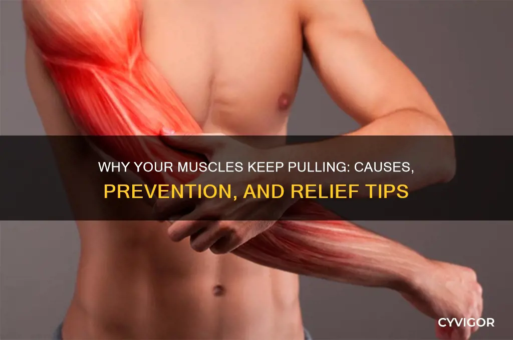 what does it mean when your muscles keep pulling