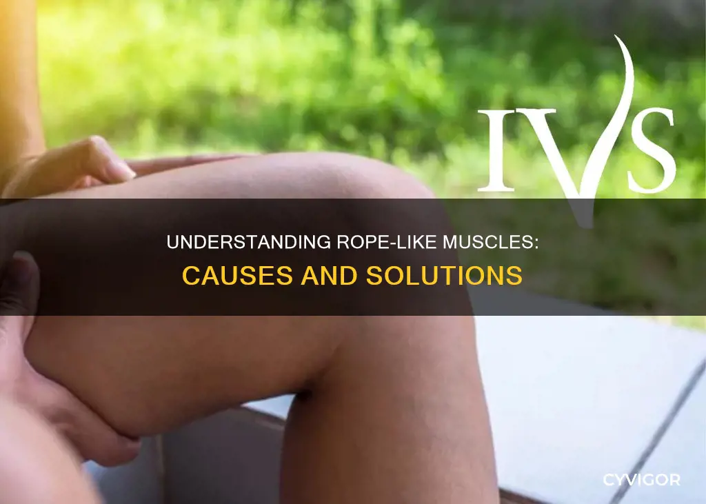 what does ropey muscles mean