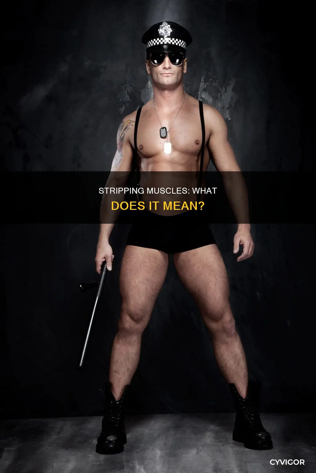 what does stripping muscles mean