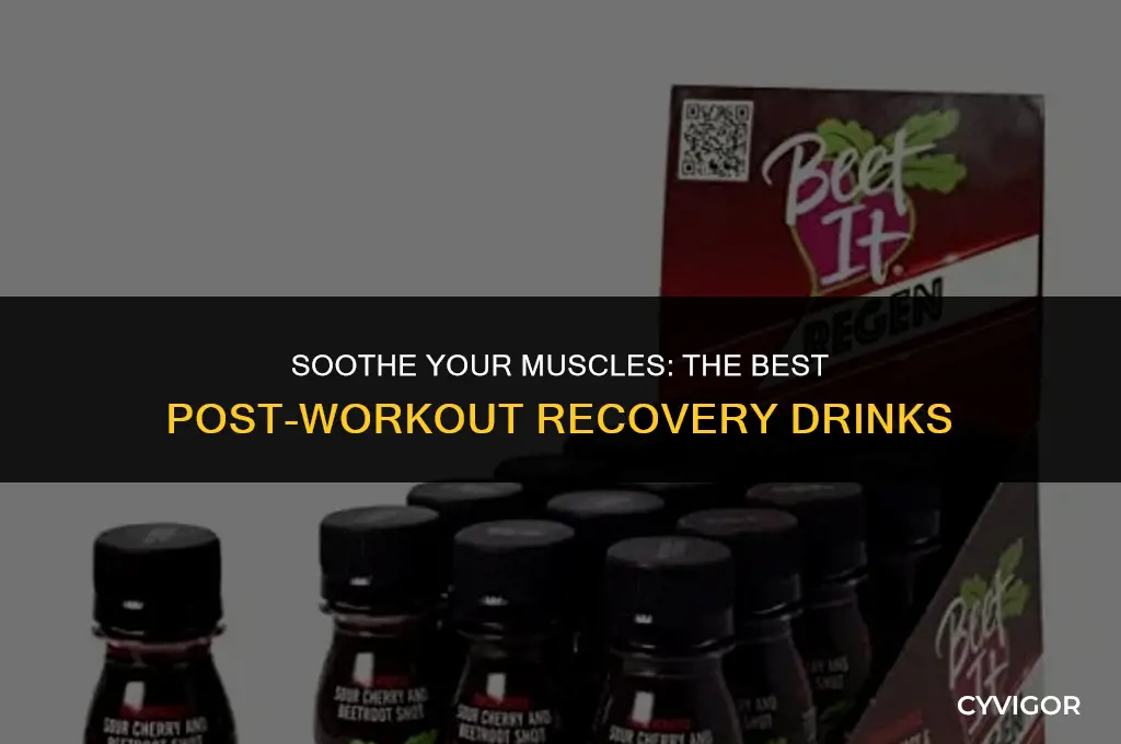 what drink is good for muscle recovery