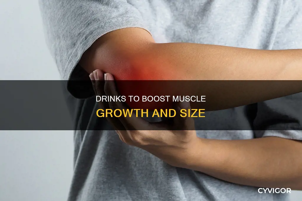 what drinks swell up muscles
