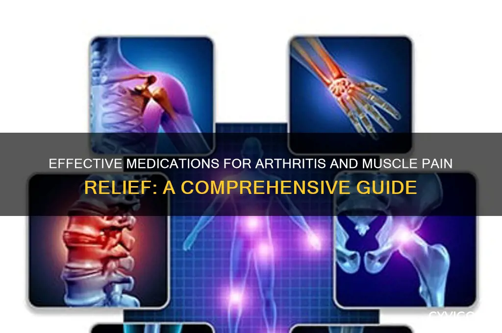 what drug to take for arthritis and sore muscles