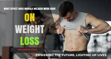 Muscle Relaxers and Weight Loss: Uncovering the Surprising Connection