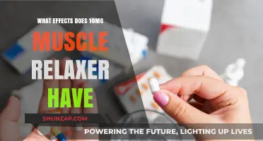 Exploring the Effects of 10mg Muscle Relaxers on the Body