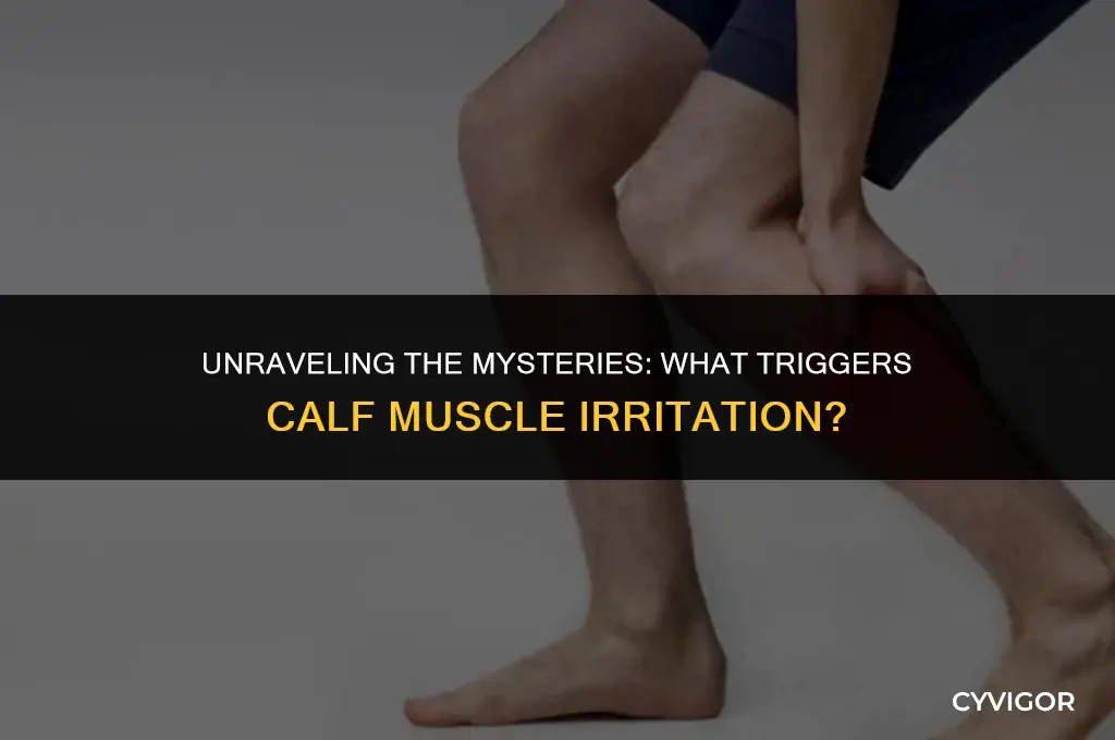 what ennervates the calf muscle