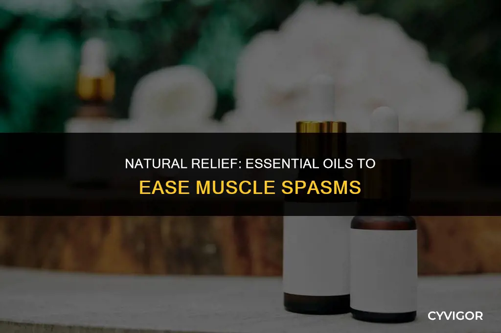 what essential ois are good for muscle spasms