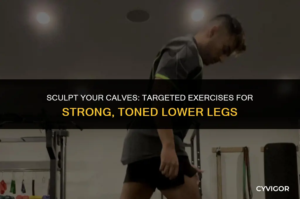what exercise specifically calf muscles