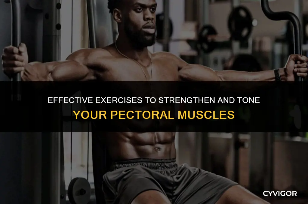 what exercises are good for pectoral muscles