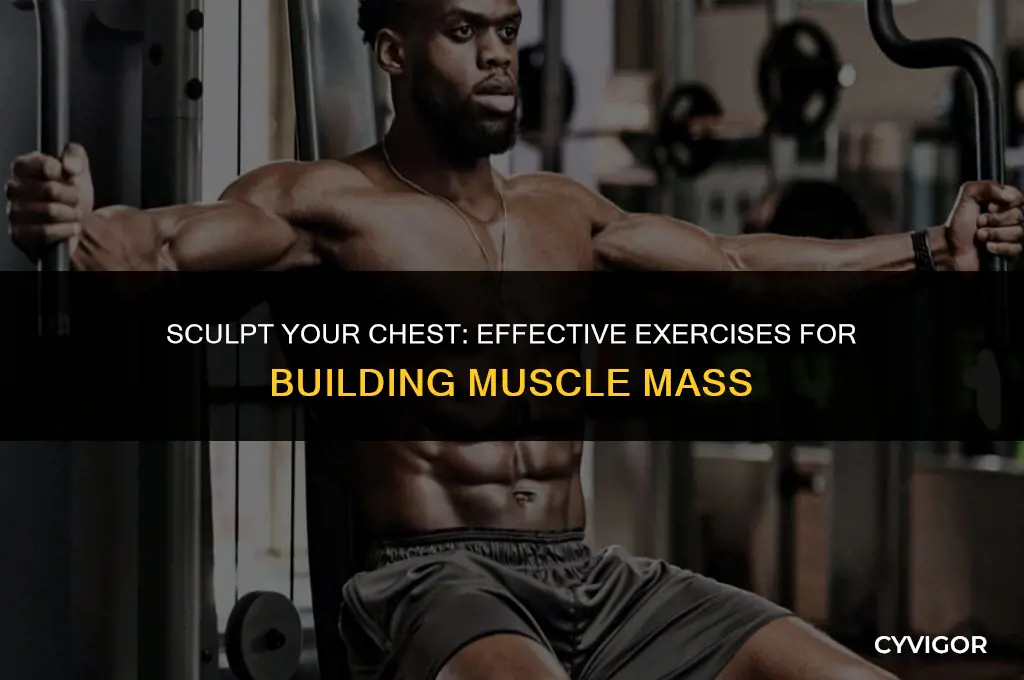 what exercises build chest muscles