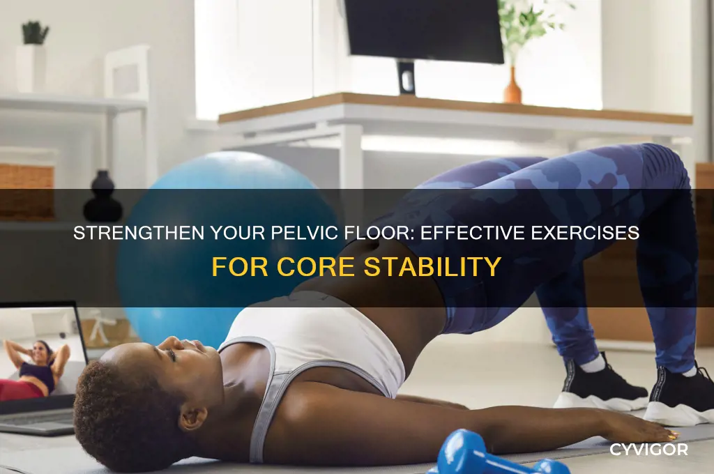 what exercises work the pelvic floor muscles