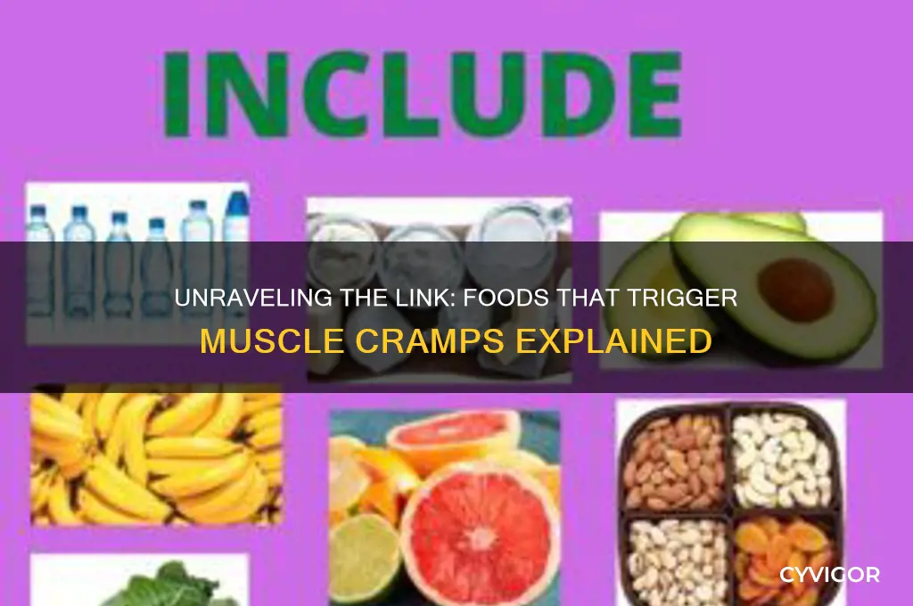 what food causes muscle cramps
