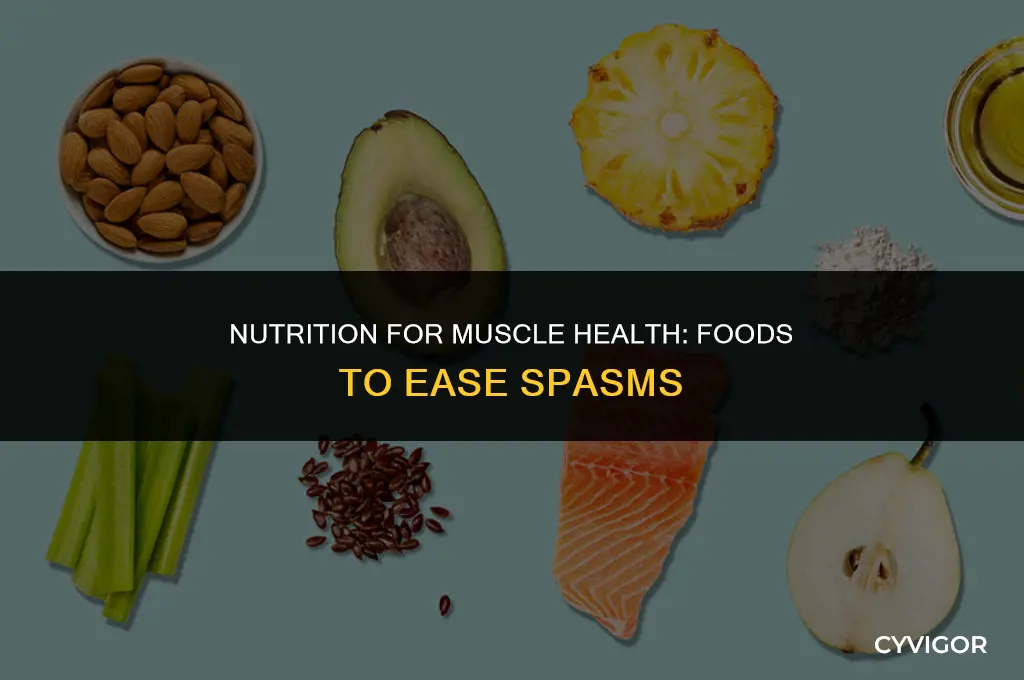 what food is good for muscle spasms