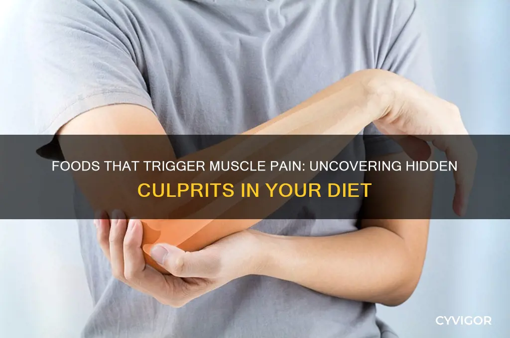 what food may cause muscle pain