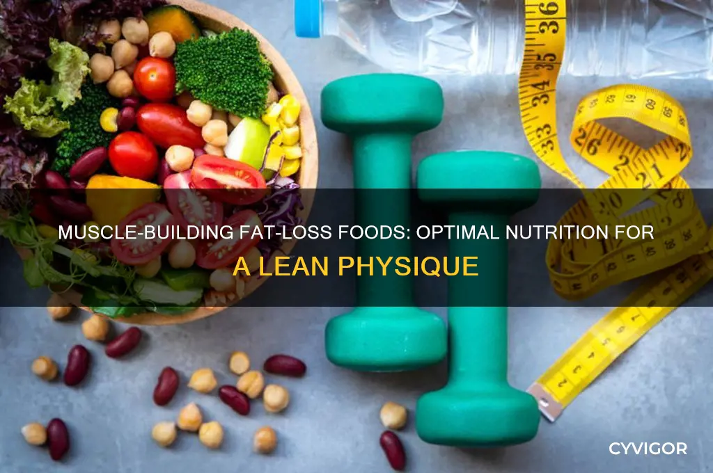 what food to eat to gain muscle and lose fat