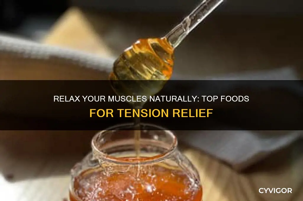 what foods are goof for relaxing muscles