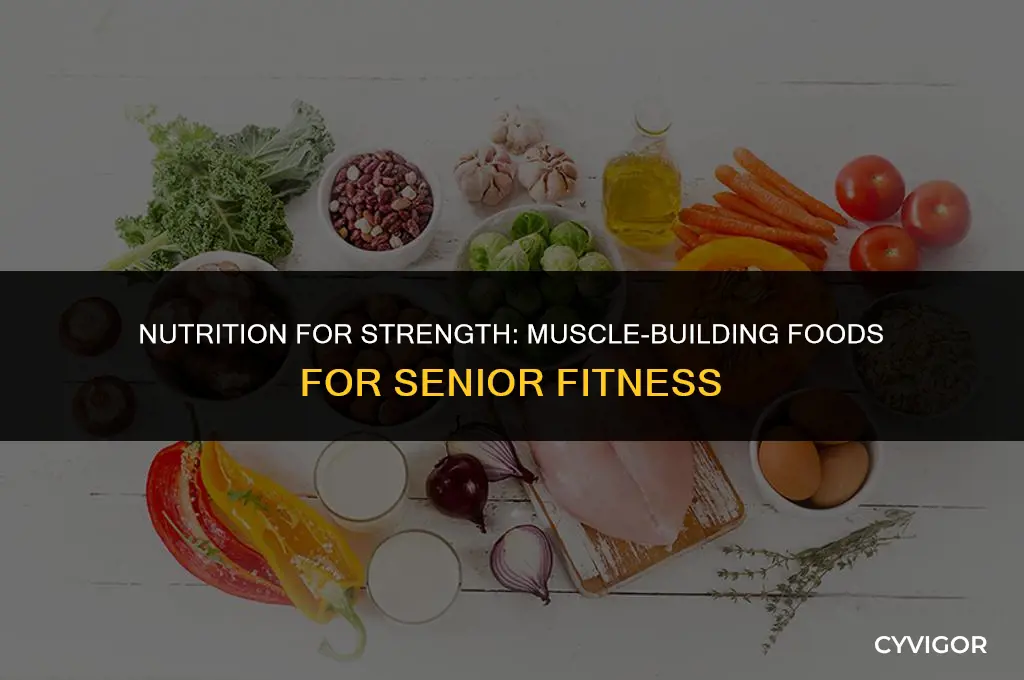what foods build muscle in seniors