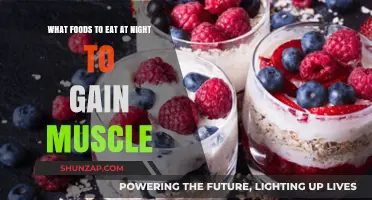 Muscle-Building Nighttime Snacks: Best Foods for Late-Night Gains