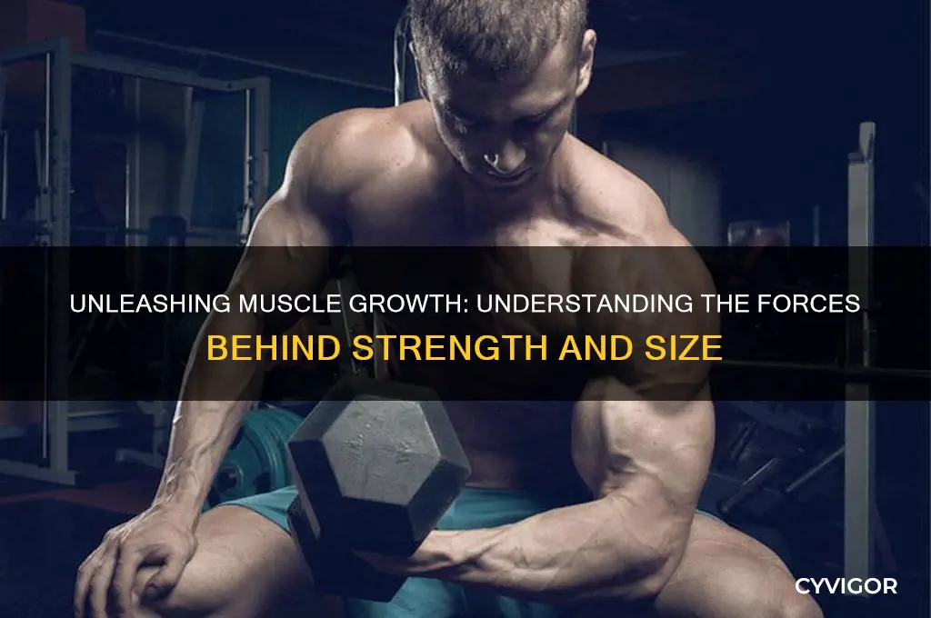 what forces cause muscles to grow